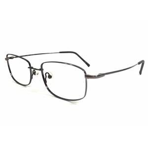 NEW TECHNOLITE men's tlf604 rectangle eyeglasses in gunmetal